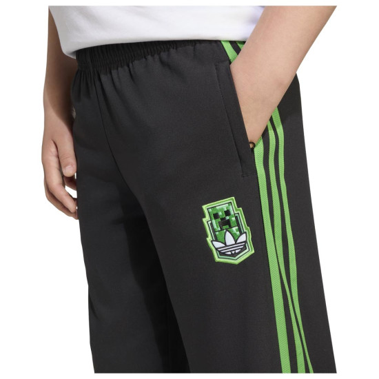 Adidas Παιδικό παντελόνι φόρμας x Minecraft Wide Leg Pants
